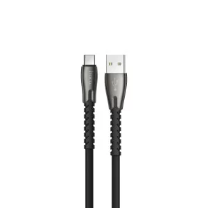 Кабель Hoco U58 Core Type-C  2.4A (1.2м) [Black]